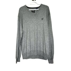 Chaps Men's Classic Fit V-Neck Cashmere Blend Sweater XL